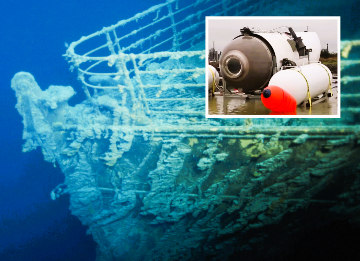 Titanic U-Boot verschollen! Touristen an Bord - Sie wollten einen Tauchgang zur Titanic machen!