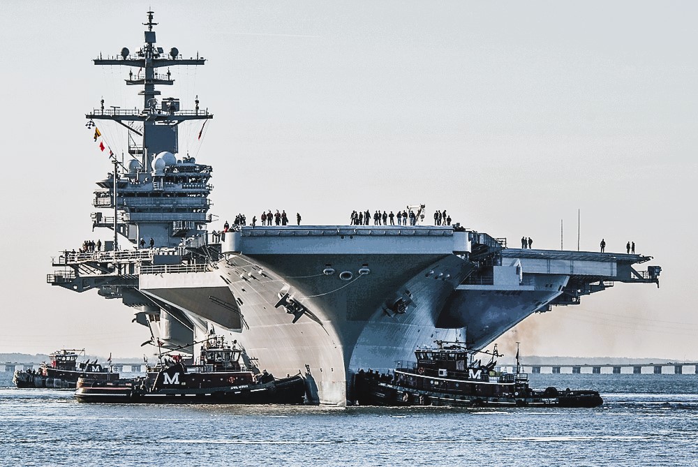 Putin zittert! Amerika schickt das Größtes Kriegsschiff der Welt - es ist schon im Mittelmeer!