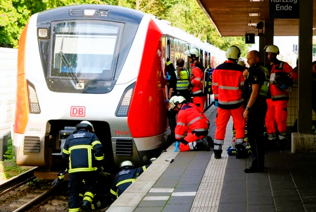 Zugunglück! Spaziergänger von Zug erfasst - er hatte keine Chance!