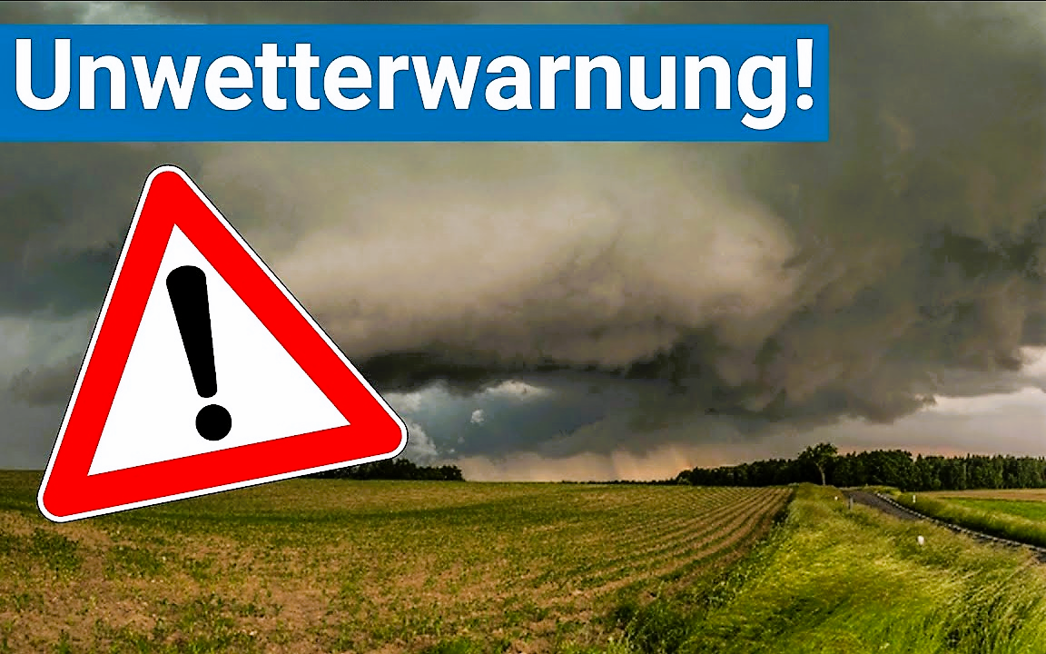 Unwetterwarnung! Hitzewelle vor dem Ende - Jetzt drohen Unwetter und Starkregen