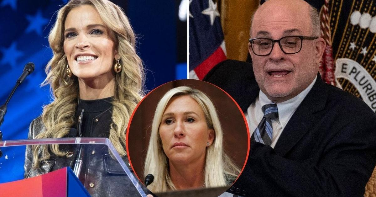 MTG Backs Megyn Kelly's Viral Swipe at Mark Levin — Trump Rushes to Defend Him