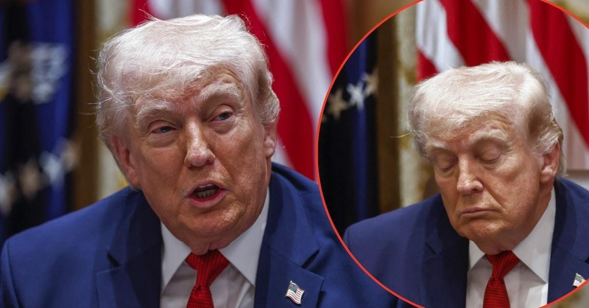Caught on Camera: Trump Appears to Doze During Iran Briefing — Critics Demand Action