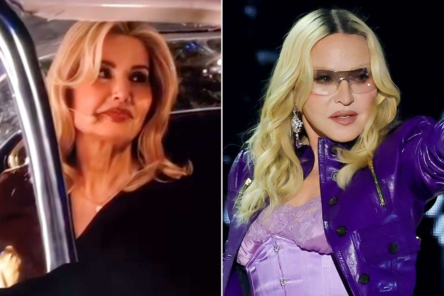Madonna and Geena Davis Reunite at Coachella — A League of Their Own Throwback