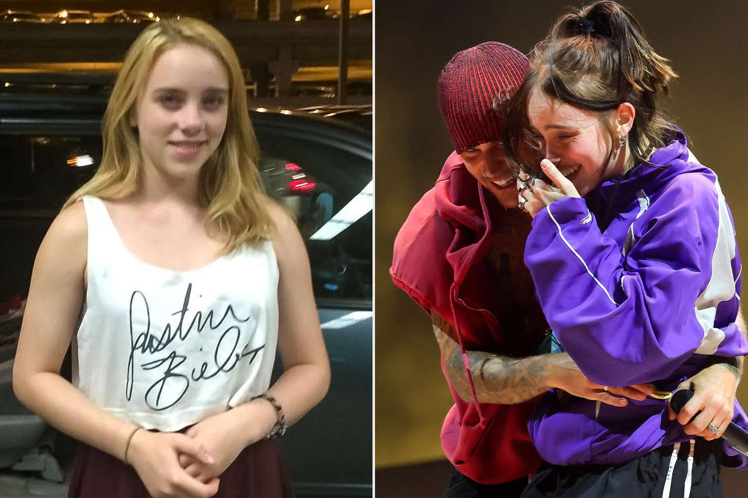 Billie Eilish Unearths Adorable Justin Bieber Fangirl Photos After Coachella Surprise